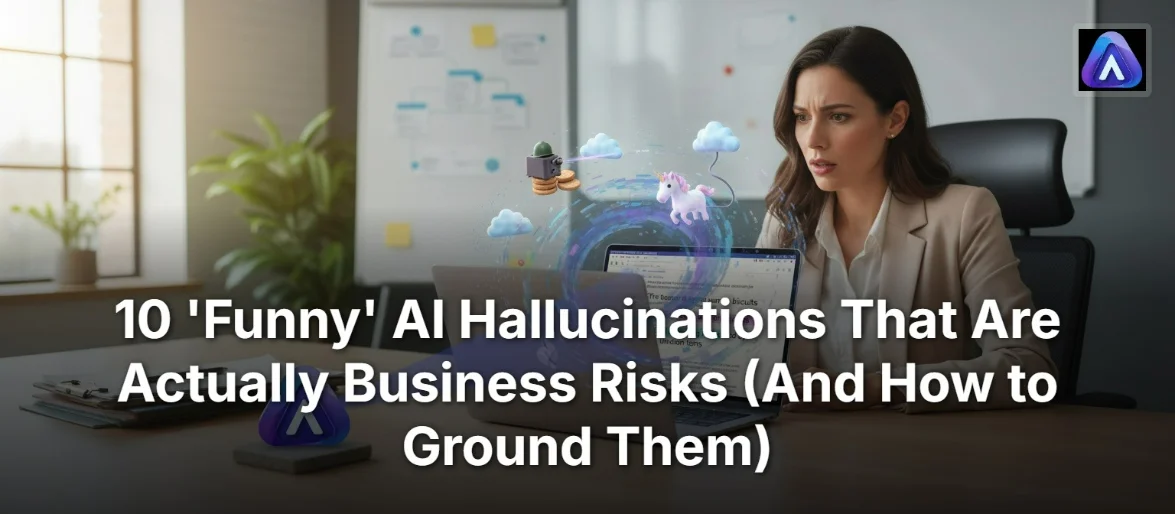 10 'Funny' AI Hallucinations That Are Actually Business Risks (And How to Ground Them)