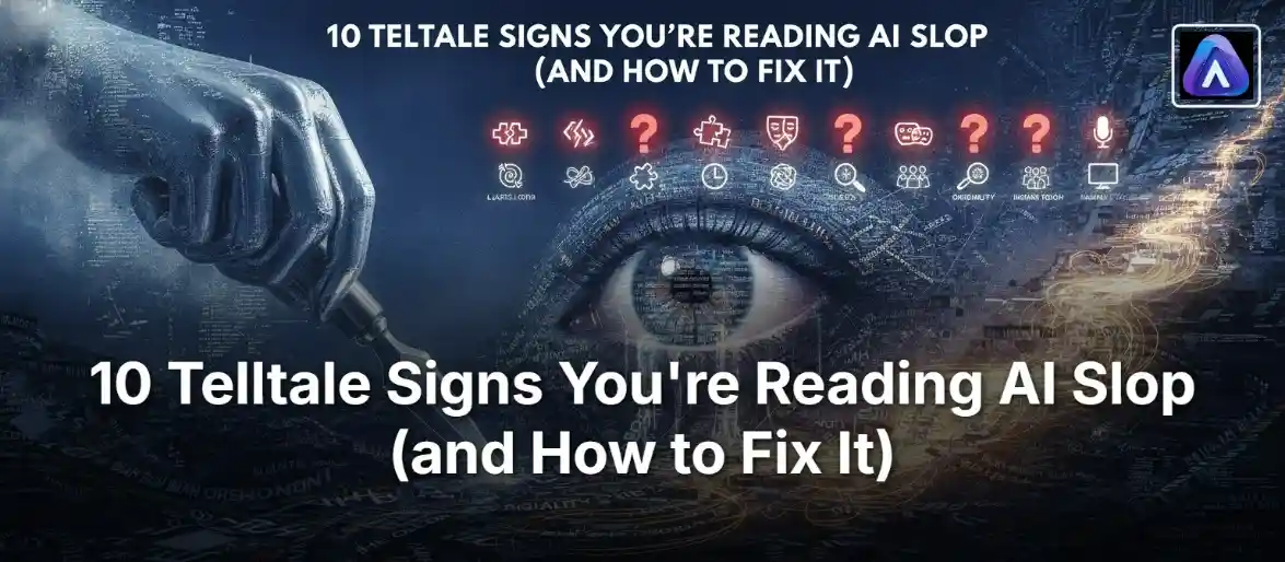 10 Telltale Signs You're Reading AI Slop (and How to Fix It)