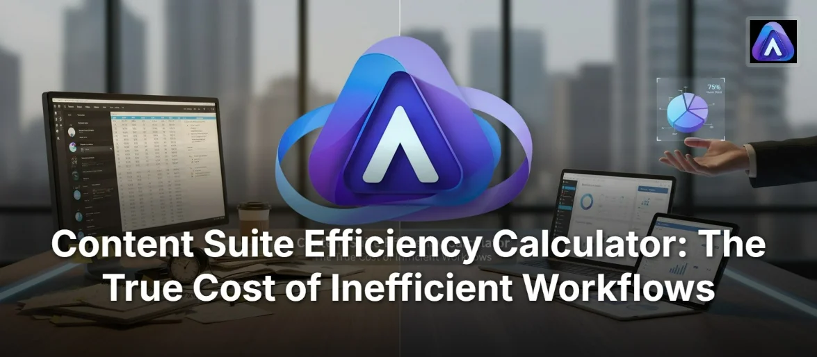 Content Suite Efficiency Calculator: The True Cost of Inefficient Workflows