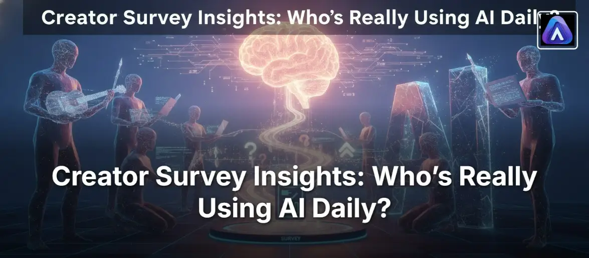 Creator Survey Insights: Who’s Really Using AI Daily?