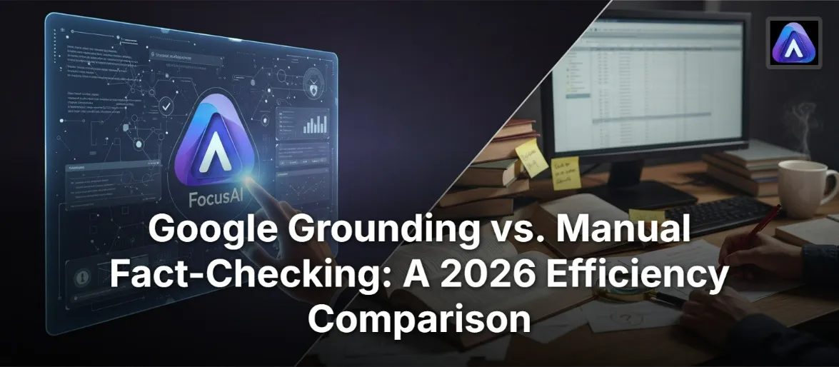 Google Grounding vs. Manual Fact-Checking: A 2026 Efficiency Comparison
