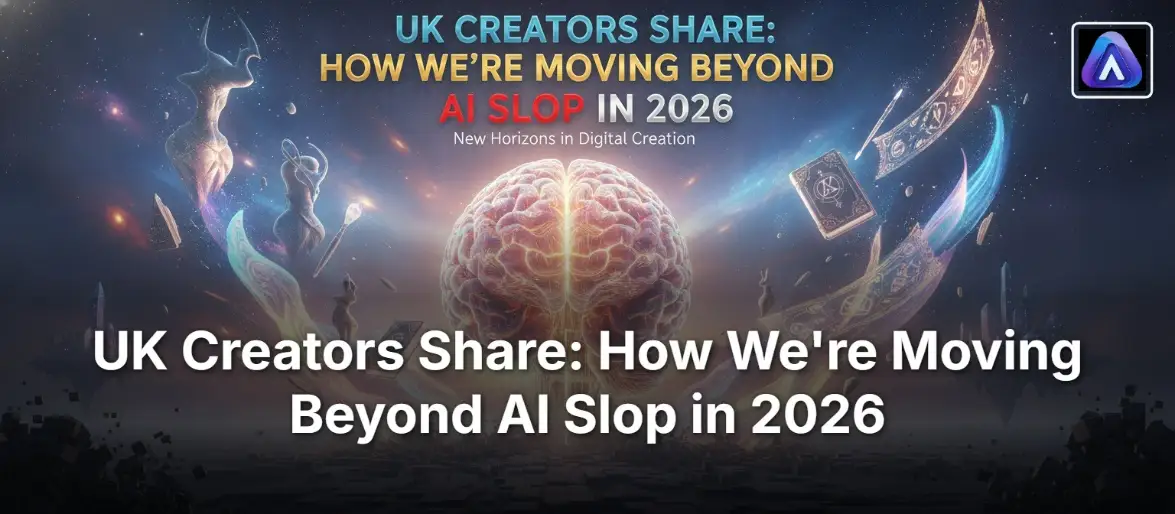 UK Creators Share: How We're Moving Beyond AI Slop in 2026