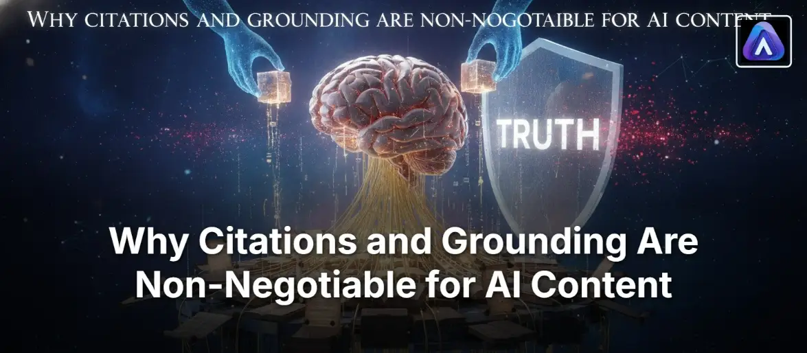 Why Citations and Grounding Are Non-Negotiable for AI Content